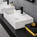Vannos kambario praustuvas Villeroy & Boch Memento 2.0 CeramicPlus 600x420mm ant stalo, Balta