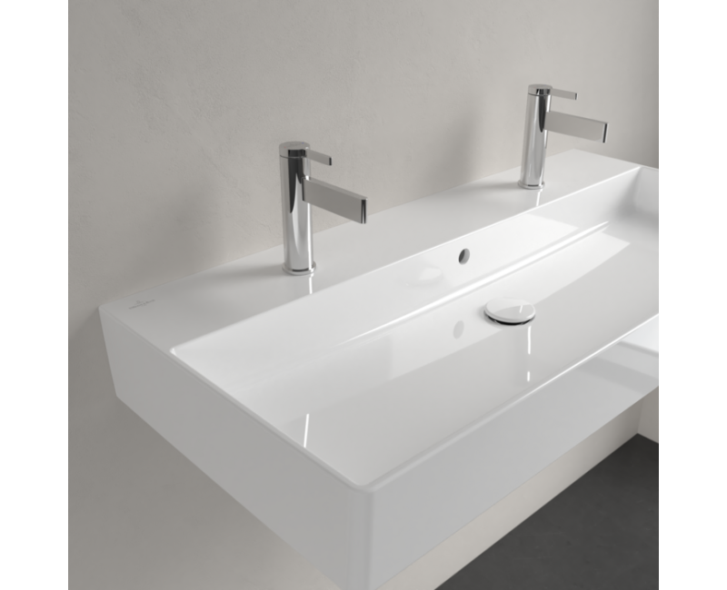 Vannos kambario kriauklė Villeroy & Boch Memento 2.0, 100x47cm, TitanCeram keramika, Balta 4A22A401