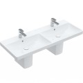 Vannas istabas izlietne Villeroy & Boch Avento 120x47cm, Dubultā, Balta 4A23CK01