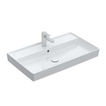 Vannas istabas izlietne Villeroy & Boch Collaro 80x47cm TitanCeram keramika, Balta 4A338001
