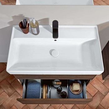 Vannas istabas izlietne Villeroy & Boch Collaro 80x47cm TitanCeram keramika, Balta 4A338001