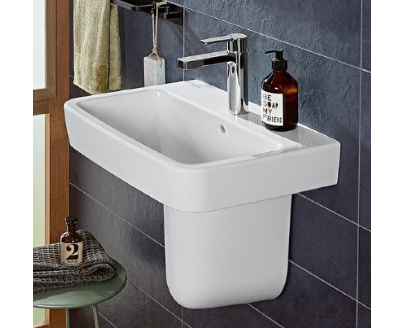 Vannas istabas izlietne Villeroy & Boch O.novo 65x46cm, Balta