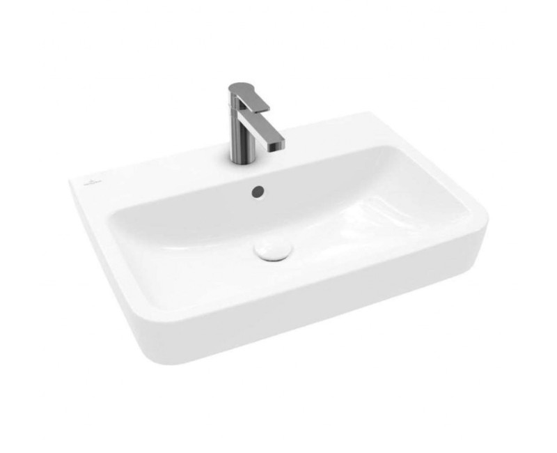 Vannas istabas izlietne Villeroy & Boch O.novo 65x46cm, Balta