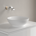 Vonios kambario praustuvas Villeroy & Boch Loop&Friends D42cm TitanCeram keramika su CeramicPlus danga, ant paviršiaus, balta 4A4601R1