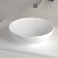 Vonios kambario praustuvas Villeroy & Boch Loop&Friends D42cm TitanCeram keramika su CeramicPlus danga, ant paviršiaus, balta 4A4601R1