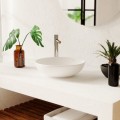 Vonios kambario praustuvas Villeroy & Boch Loop&Friends D42cm TitanCeram keramika su CeramicPlus danga, ant paviršiaus, balta 4A4601R1