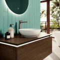 Vonios kambario praustuvas Villeroy & Boch Loop&Friends D42cm TitanCeram keramika su CeramicPlus danga, ant paviršiaus, balta 4A4601R1
