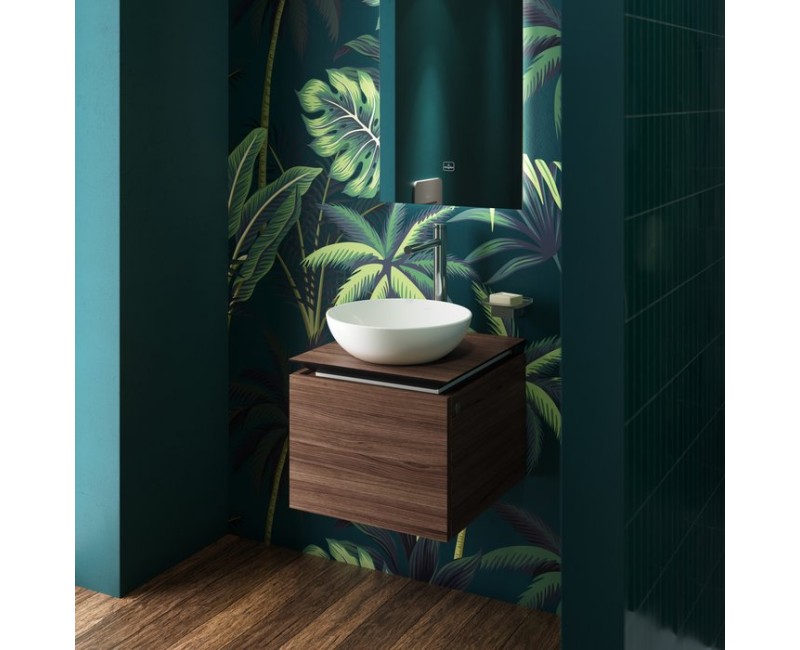 Vonios kambario praustuvas Villeroy & Boch Loop&Friends D42cm TitanCeram keramika su CeramicPlus danga, ant paviršiaus, balta 4A4601R1