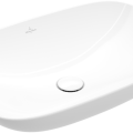 Раковина для ванной Villeroy & Boch Loop&Friends 62x42 см TitanCeram керамика, накладная, белая 4A500001