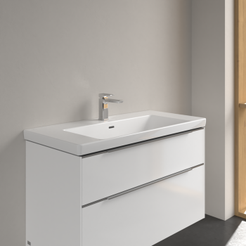Vannas istabas izlietne Villeroy & Boch Subway 3.0, 100x47cm TitanCeram keramika, balta 4A70A501