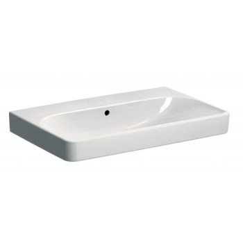Vannas istabas izlietne Geberit Smyle 75x48x17cm (bez maisītāja atveres) Balta 500.249.00.2