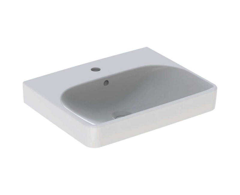 Vannas istabas izlietne Geberit Smyle 55x44cm Balta 500.259.01.1