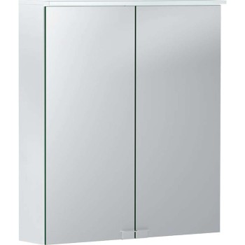 Spoguļskapītis Geberit Option 60x68x18cm ar Apgaismojumu Balts 500.273.00.1