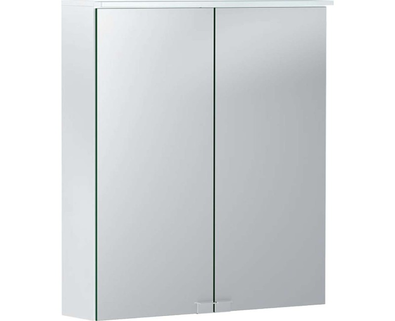 Veidrodis Geberit Option 60x68x18cm su Apšvietimu Baltas 500.273.00.1