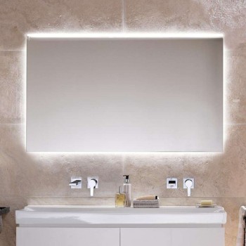 Vannas istabas spogulis Geberit Xeno 2 ar LED apgaismojumu, apsildāms, 120x71cm  500.519.00.1