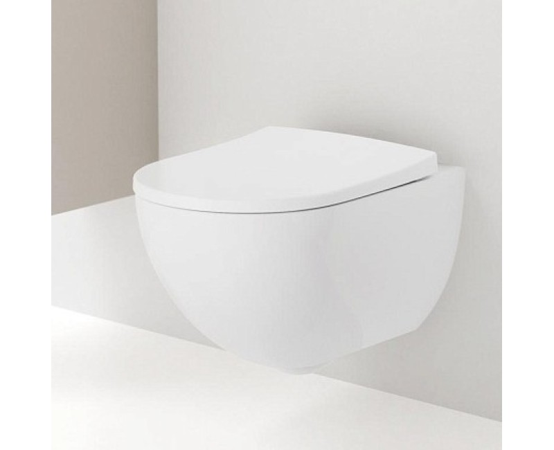 Сиденье для унитаза Geberit Acanto с функцией SoftClose, белое 500.660.01.2