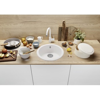 Virtuvinis kranas BLANCO MIDA Baltas HD 519418