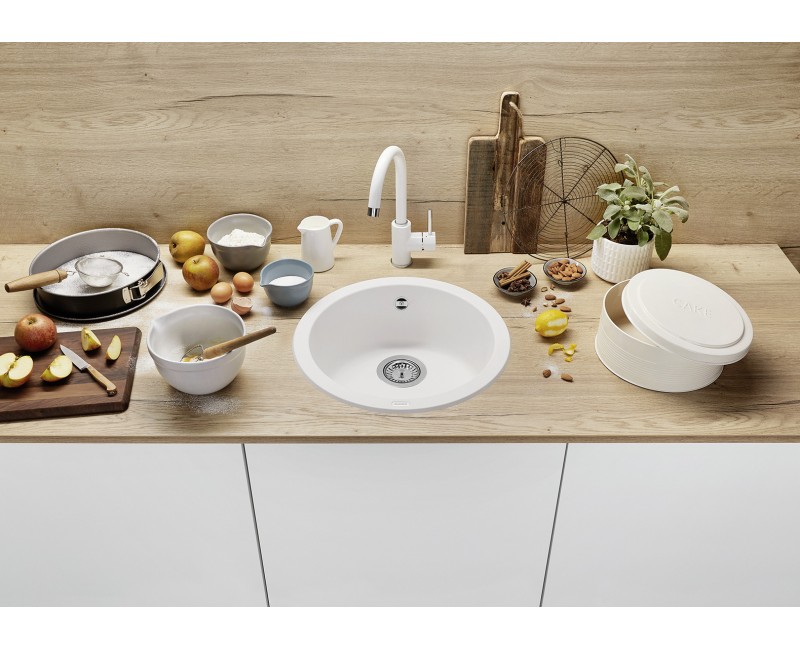 Virtuves maisītās Blanco Mida Balts 519418