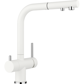 Virtuves izlietnes maisītājs BLANCO FONTAS-S II Balts HD 525204