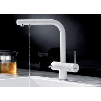 Virtuves izlietnes maisītājs BLANCO FONTAS-S II Balts HD 525204
