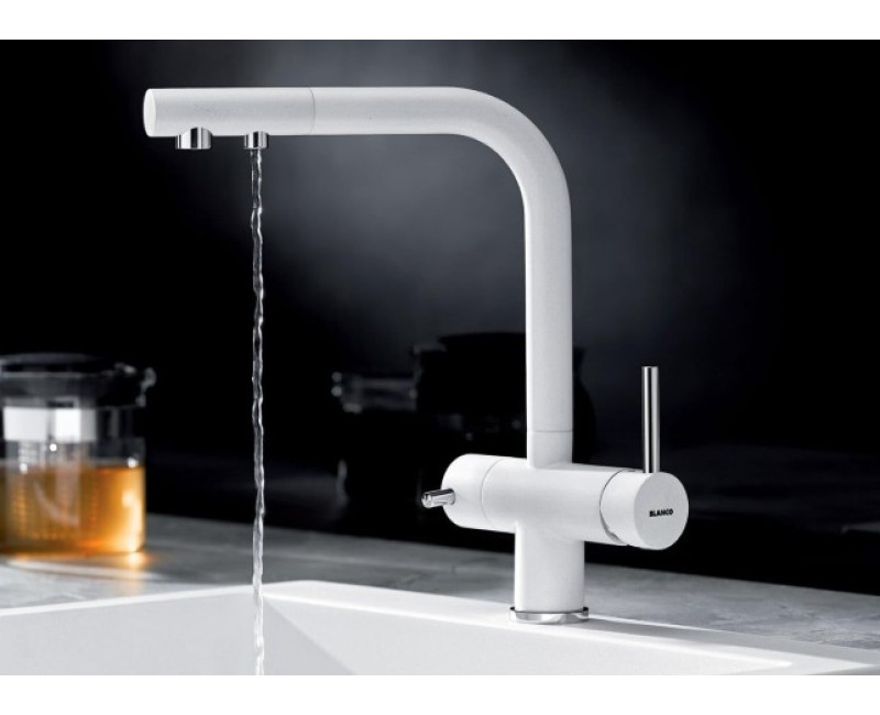Virtuves maisītās Blanco FONTAS-S II filtrētam ūdenim izveklams Balts 525204