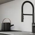 Смеситель для кухни Blanco CATRIS-S с гибким изливом Черный матовый 525793