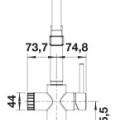 Virtuvinis maišytuvas BLANCO CATRIS-S Flexo Juodas Matinis (Filtras) 526707