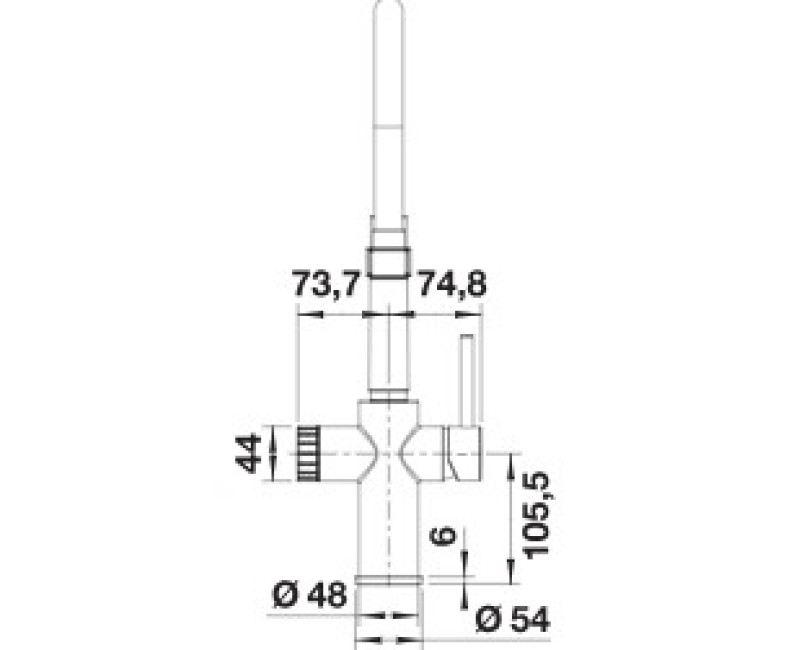 Virtuvinis maišytuvas BLANCO CATRIS-S Flexo Juodas Matinis (Filtras) 526707