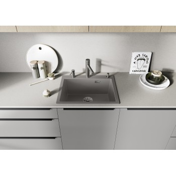 Virtuves izlietnes maisītājs BLANCO ALTA-S II Satin dark steel 527555