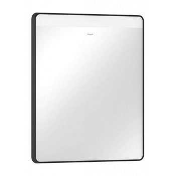 Vonios kambario veidrodis Hansgrohe Xarita Lite Q su LED apšvietimu, 70x60cm, Juodas matinė 54957670
