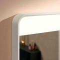 Vonios kambario veidrodis Hansgrohe Xarita Lite Q su LED apšvietimu, 70x100cm Baltas Matinis 54959700