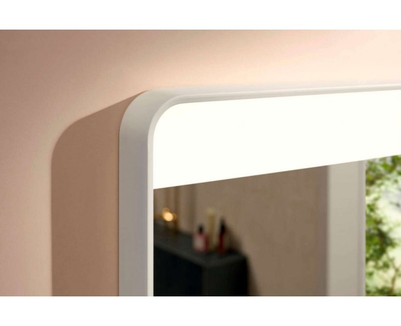 Vonios kambario veidrodis Hansgrohe Xarita Lite Q su LED apšvietimu, 70x100cm Baltas Matinis 54959700