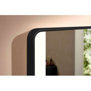 Vonios kambario veidrodis Hansgrohe Xarita Lite Q su LED apšvietimu, 70x60cm, Juodas matinė 54957670