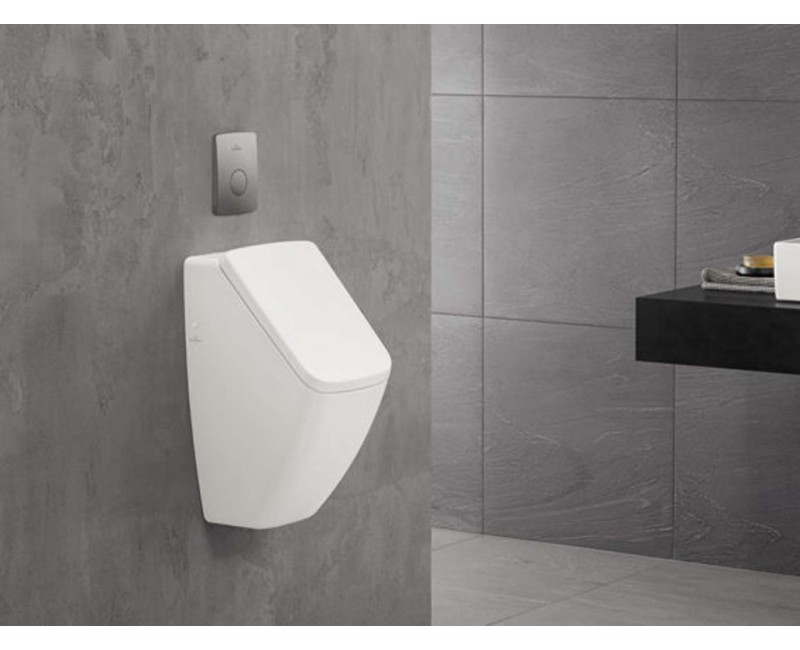 Pisuārs Villeroy & Boch Venticello CeramicPlus, DirectFlush Rimfree skalošana, Bez vāka 5504R1R1