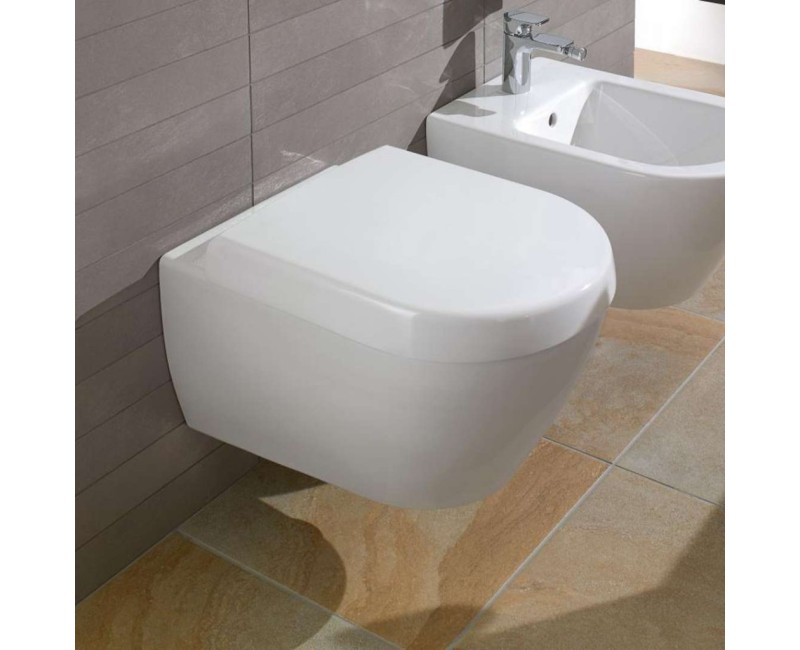 Piekaramais pods Villeroy & Boch Subway 2.0 Aquareduct ar CeramicPlus bez vāka balts 560010R1