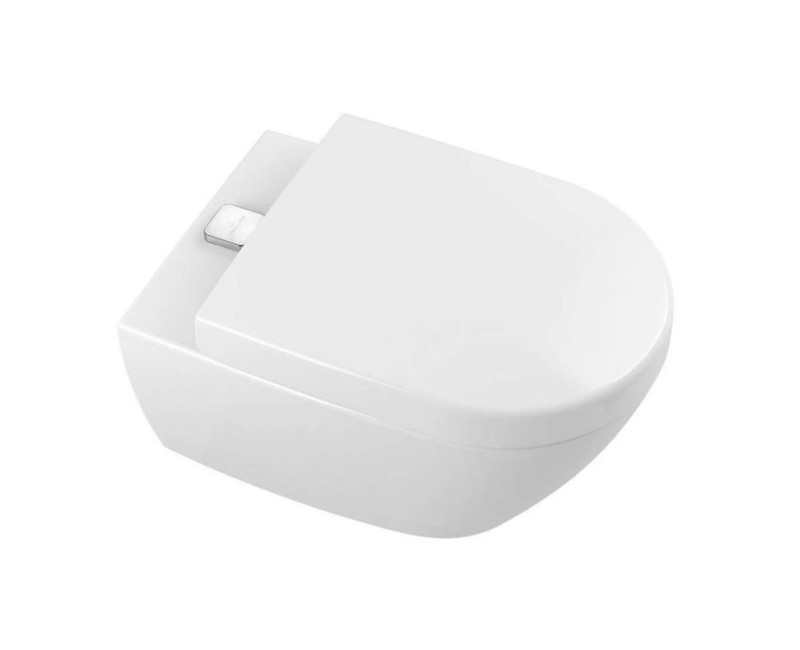 Piekaramais pods Villeroy & Boch Subway 2.0 Aquareduct DirectFlush ar CeramicPlus Rimless bez vāka balts 5614A1R1
