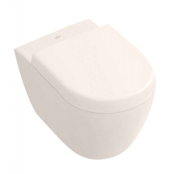 Pakabinamas tualetas Villeroy & Boch Subway 2.0 DirectFlush, CeramicPlus, Rimfree be dangčio Pergamonas 5614R0R3