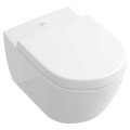 Pakabinamas tualetas Villeroy & Boch Subway 2.0 DirectFlush, AntiBac, CeramicPlus Rimless be dangčio baltas 5614R0T2