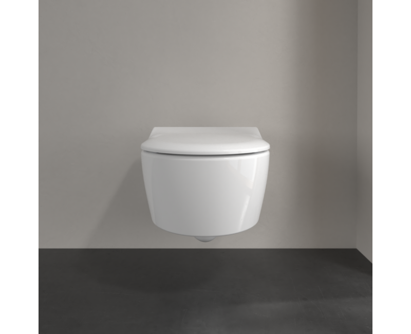 Pakabinamas tualetas Villeroy & Boch Avento Rimless su dangčiu 5656RSR1