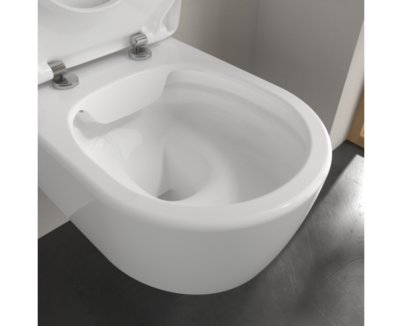 Pakabinamas tualetas Villeroy & Boch Avento Rimless su dangčiu 5656RSR1