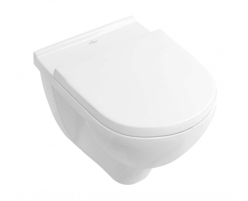 Pakabinamas tualetas Villeroy & Boch O.novo be dangčio baltas 56601001