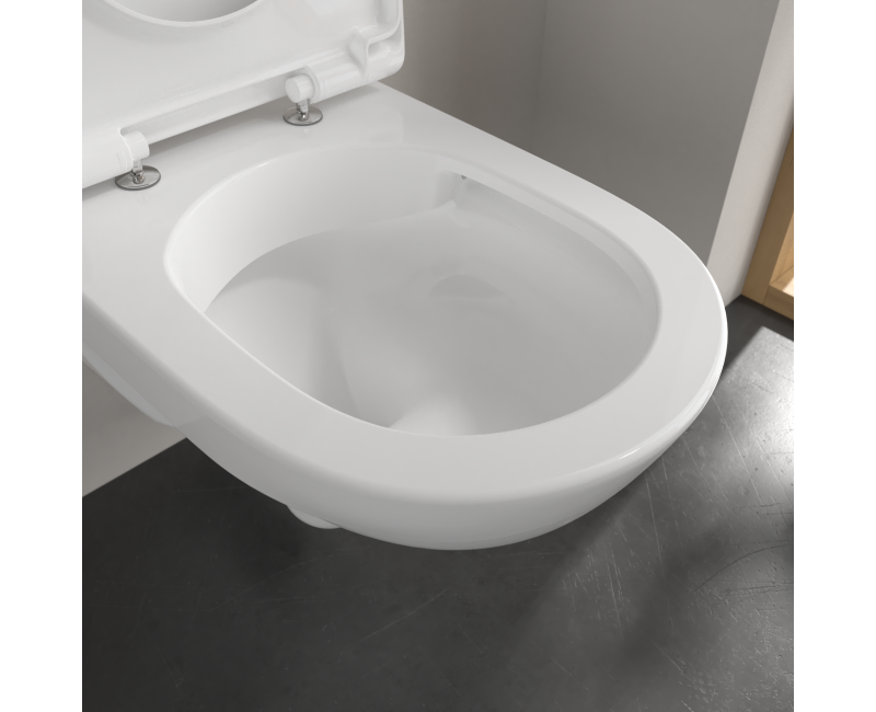 Pakabinamas tualetas Villeroy & Boch O.novo Rimless Be dangčio 5660R001