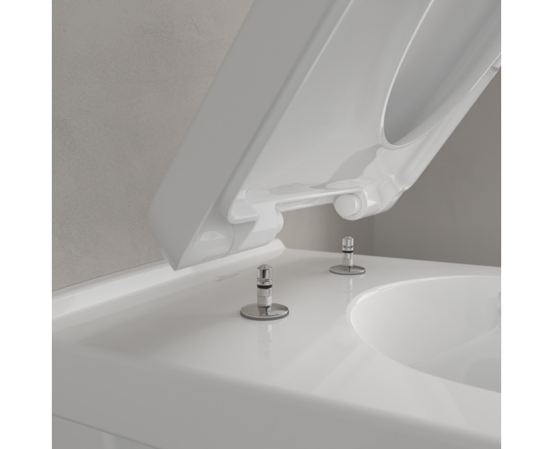 Pakabinamas tualetas Villeroy & Boch O.novo Rimless Be dangčio 5660R001