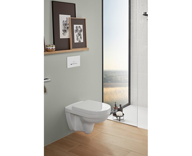 Pakabinamas tualetas Villeroy & Boch O.novo Rimless Be dangčio 5660R001