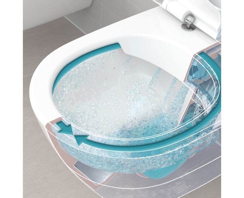 Piekaramais pods Villeroy & Boch Architectura Rimless Ar vāku 5684HRR1