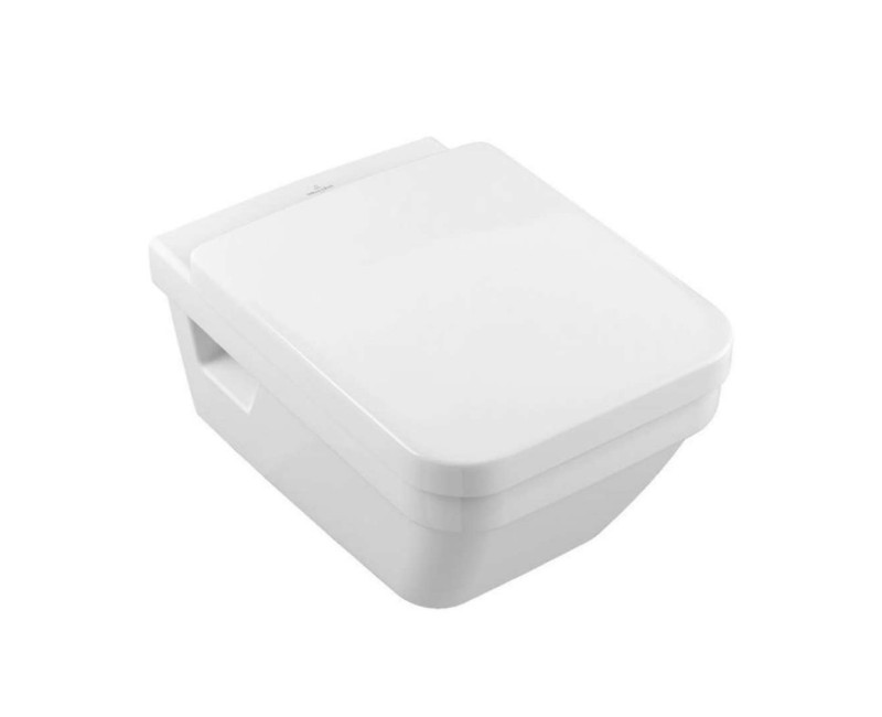 Piekaramais pods Villeroy & Boch Architectura DirectFlush Rimless ar SoftClose vāku, balts 5685HR01
