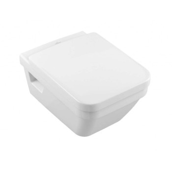 Piekaramais pods Villeroy & Boch Architectura DirectFlush, AntiBac, CeramicPlus, Rimless, bez vāka Balts 5685R0T2