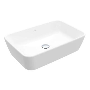 Vannas istabas izlietne Villeroy & Boch Architectura 60x41cm, CeramicPlus apdare, Uz Virsmas, Balta 5A2760R1