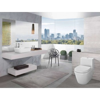 Vannas istabas izlietne Villeroy & Boch Architectura 60x41cm, CeramicPlus apdare, Uz Virsmas, Balta 5A2760R1