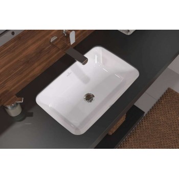 Раковина для ванной Villeroy & Boch Architectura 57x37 см, отделка CeramicPlus, Встроенная, белая 5A7760R1